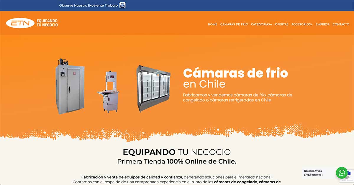 camara frigorifica industrial en Chile